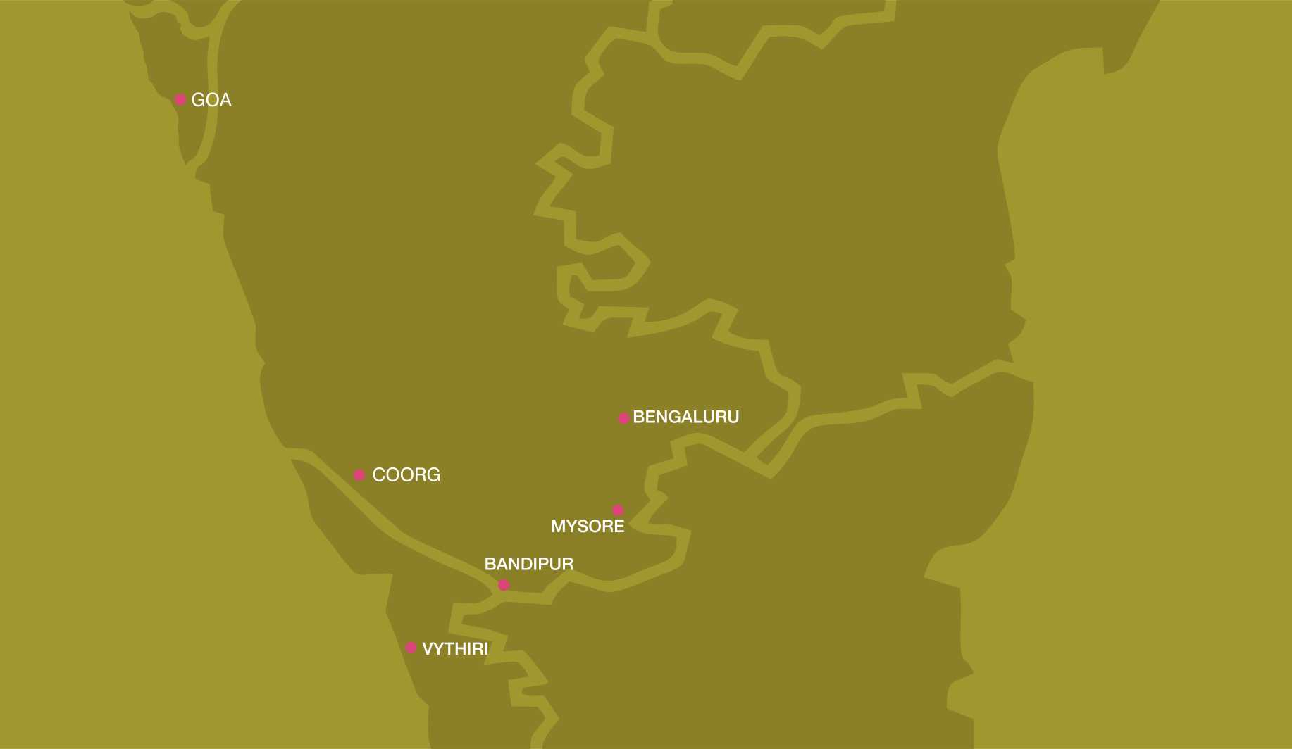 Windflower Resorts Locations on the Map